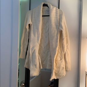 Abercrombie & Fitch Cream Sweater